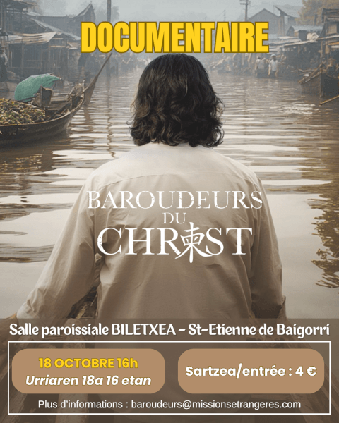 Les Baroudeurs du Christ : diffusion du documentaire à Baïgorry – 18 octobre 2026