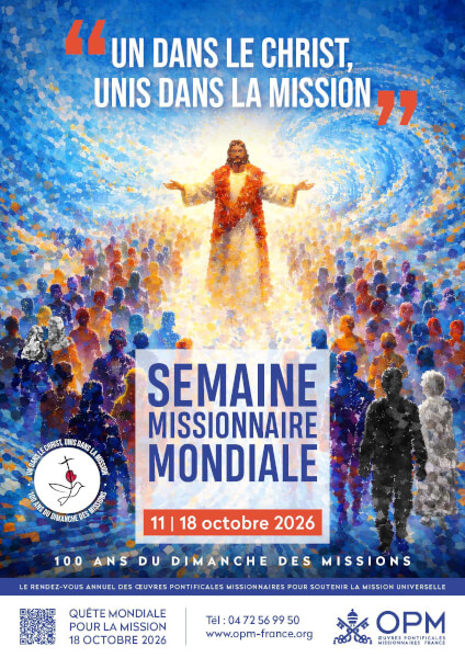 Du 11 au 18 octobre : Semaine missionnaire mondiale