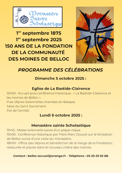Les 150 ans de Belloc reportés au dimanche 5 et lundi 6 octobre