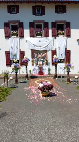 Octave de la fête Dieu à Bidarray le 29 juin 2025