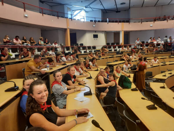 HBB avec les lycéennes de Nafar Gazte  5