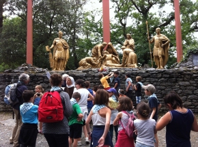 Pèlerinage des enfants du caté à Lourdes